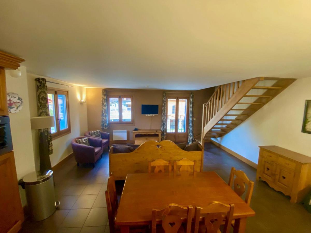 Exceptionnel Duplex En Residence & Spa Vallorcine Mont-Blanc 5 Etoiles מראה חיצוני תמונה